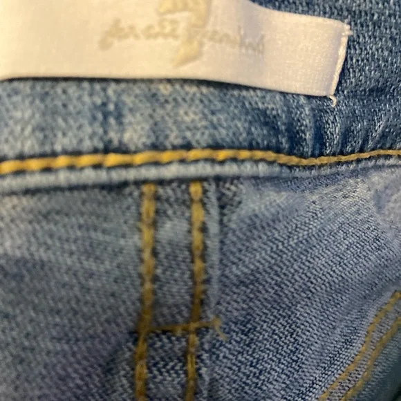 7 For All Mankind Women's High Waist Ankle Gwenevere Farrah Jean_size 28 - Picture 12 of 13
